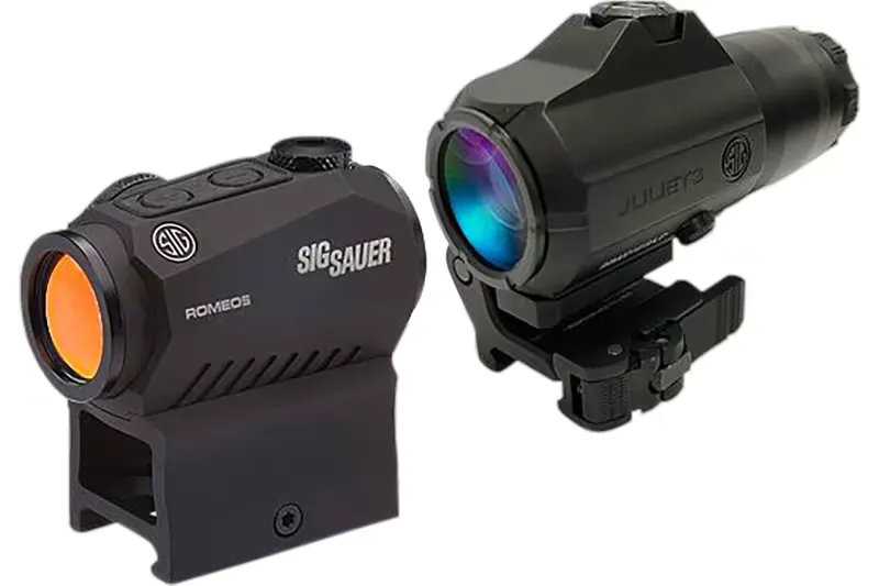 Sig Sauer Romeo 5XDR Gen II Red Dot Dot w/ Juliet 5 Micro Magnifier - SORJ5X201 - Optic - view 2