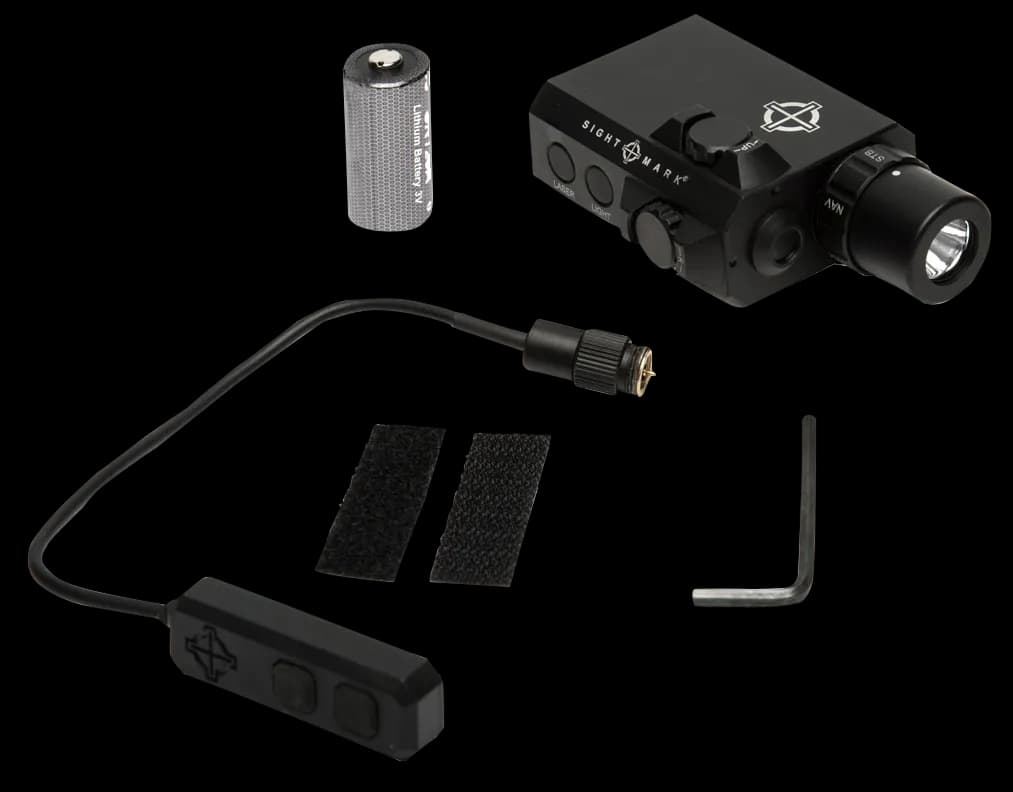 Sightmark LoPro Mini Light and Green Laser - Visible/IR - Black - Light - view 3