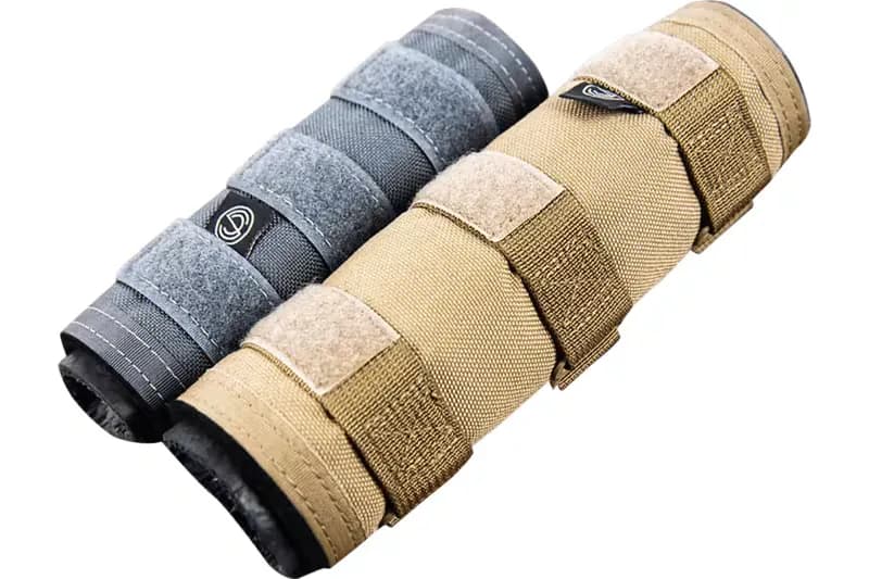 Silencerco Standard High Temperature Suppressor Cover, 7.5" L, Gray - AC1982 - Muzzle Device for AR-15 - view 1