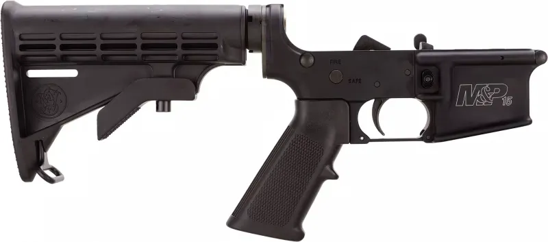 Smith & Wesson M&P15 Complete Lower 5.56x45mm/.223 Remington, Black - 812002 - Lower Receiver for AR-15 - view 1