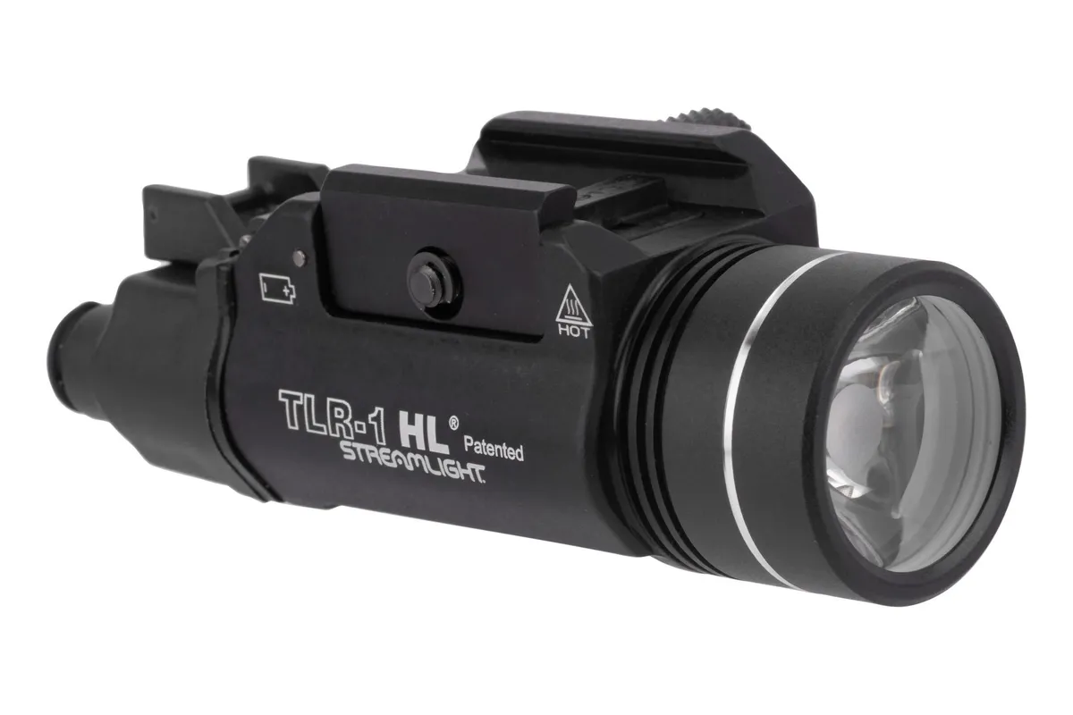 Streamlight TLR-1 HL Rail Mount Weapon Light - Dual Remote Kit - 1000 Lumen - Black - Light - view 1