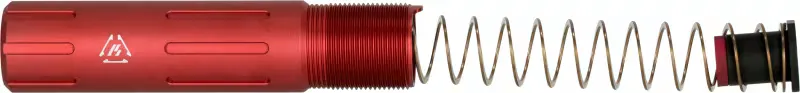 Strike Industries 7075 T6 Aluminum AR Pistol Buffer Tube, Red - ARSPRESLICKRED - Buffer Tube Assembly for AR-15 - view 1