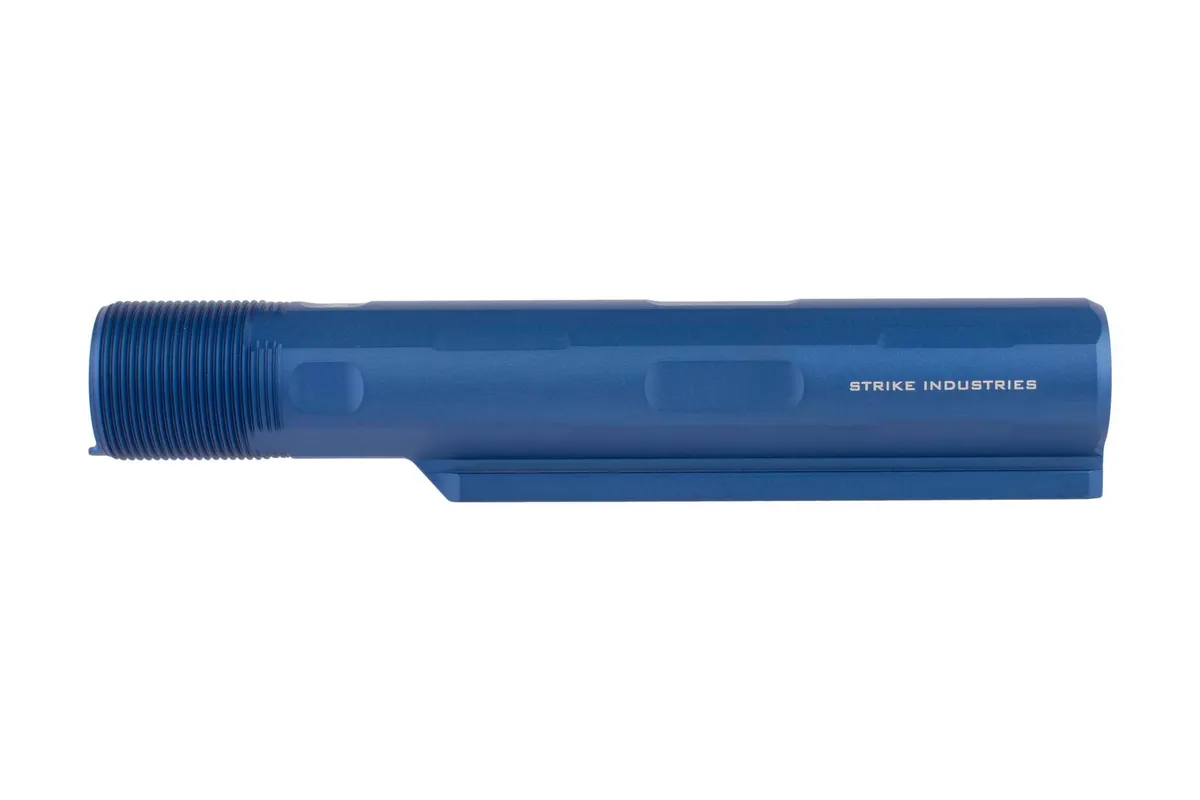 Strike Industries Ar-15 Buffer Tube - 7-Position Advanced Receiver Extension - Blue - Buffer Tube for AR-15 - view 3