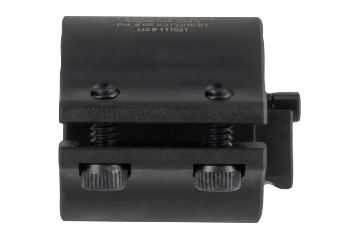 Superlative Arms Bleed Off Adjustable Gas Block Clamp on .875" -Titanium - Dlc Dark Finish - Gas Block for AR-15 - view 3