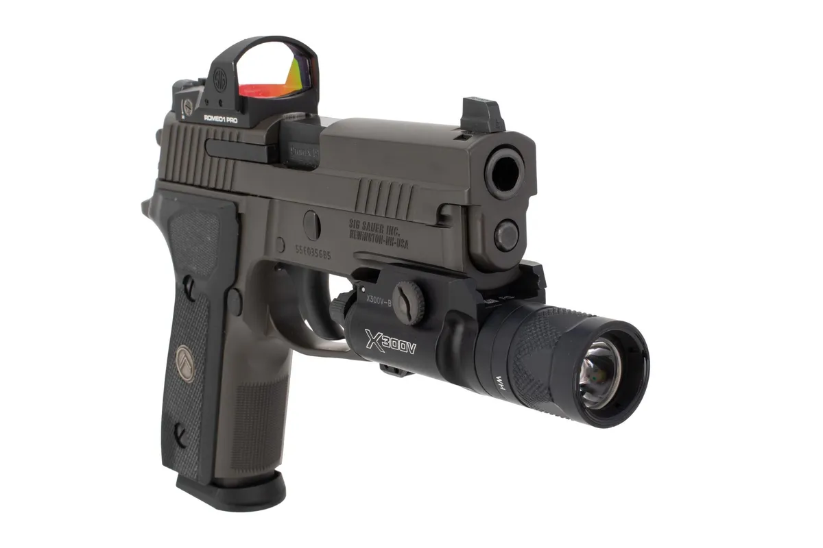 SureFire X300V-B Vampire Infrared Weapon Light with T-Slot Mount - 350 Lumens/120mW - Black - Light - view 4