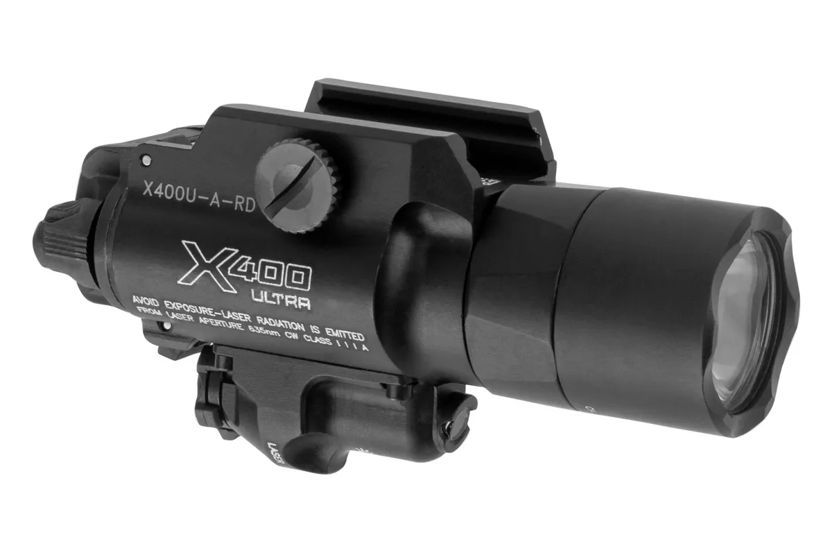 SureFire X400 Ultra 1,000 Lumen Weaponlight with Red Laser - Light - view 1