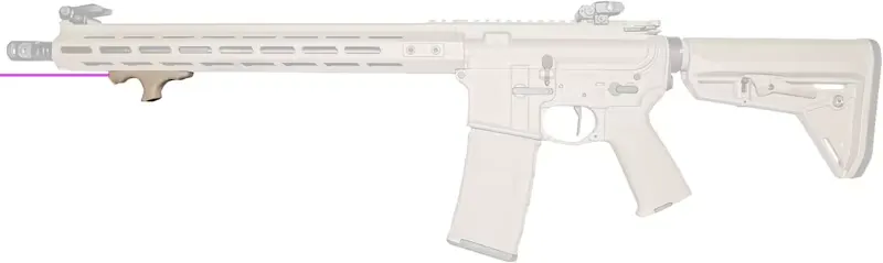 Viridian Weapon Technologies HS1, Laser Handstop, Infrared Laser, Picatinny Mount, Flat Dark Earth - Foregrip for AR-15 - view 1