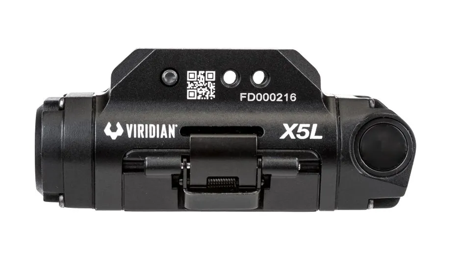 Viridian X5L Gen 3 Green Laser and Tactical Light - Black - Light - view 4