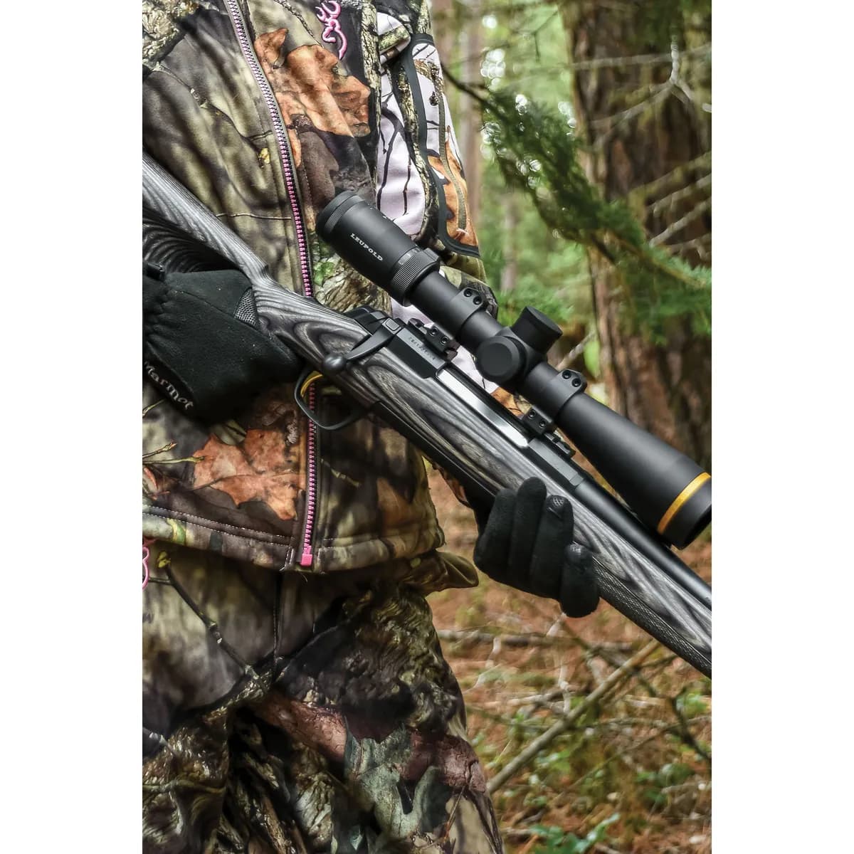 Warne Scope Mounts Maxima 30mm Medium Steel Quick Detach Scope Ring, Matte Black - 214LM - Optic Mount - view 3