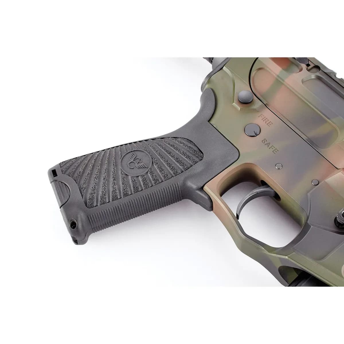 Wilson Combat Ar-15 Starburst Gunfighter Pistol Grip Black - Pistol Grip for AR-15 - view 1