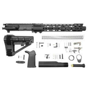 Palmetto State Armory PSA 10.5" Carbine-Length 5.56 NATO 1/7 Nitride 12" Slant M-Lok MOE EPT SBA4 Pistol Kit