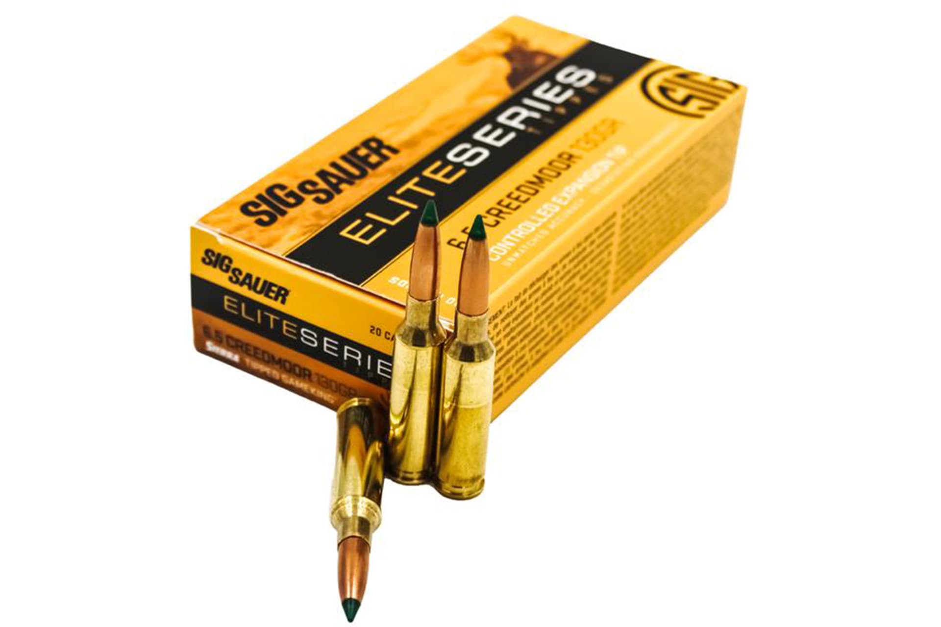 Sig Sauer Sig Sauer Elite Series Tipped 6.5 Creedmoor 130 Gr Poly Tip Ammo - 200rd