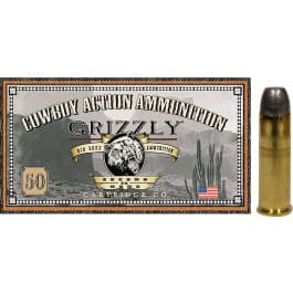 Grizzly Cowboy .44 Special 200gr Round Nose Flat Point Brass Case Ammo, 50 Rounds, MPN GC44SP2.