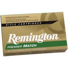 Remington Remington Ammunition RM68R1 PremierMatch 6.8mm Remington SPC 115 GR Hollow Point Boat Tail - 20rd Box