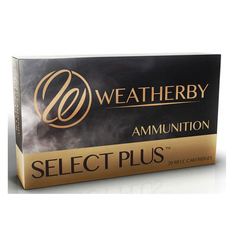 WEATHERBY Select Plus .224 Weatherby Magnum 55Gr SP 20rd Box Ammo (H22455SP)