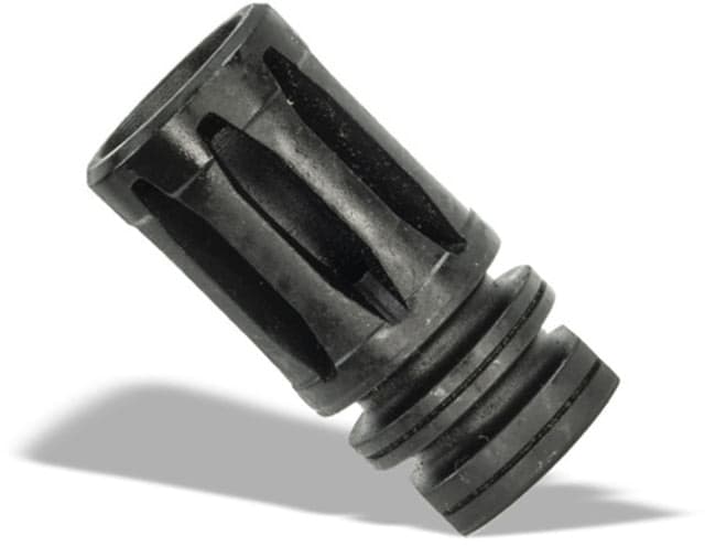 KAK A2 Birdcage Flash Hider 556NATO 1/2X28 Fits AR-15 Phosphate Finish Black