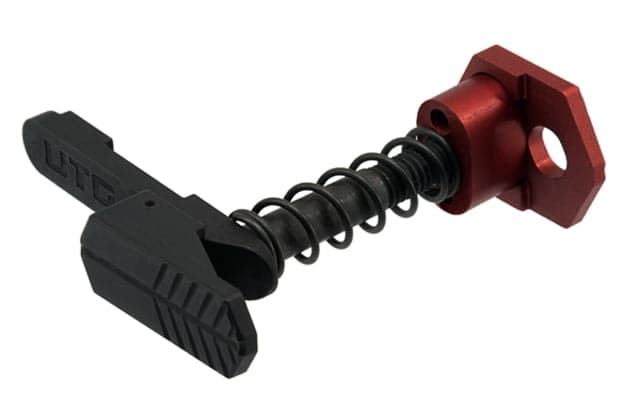 Leapers Leapers Utg Ambidextrous Extended Ar-15 Magazine Release - Red - view 1