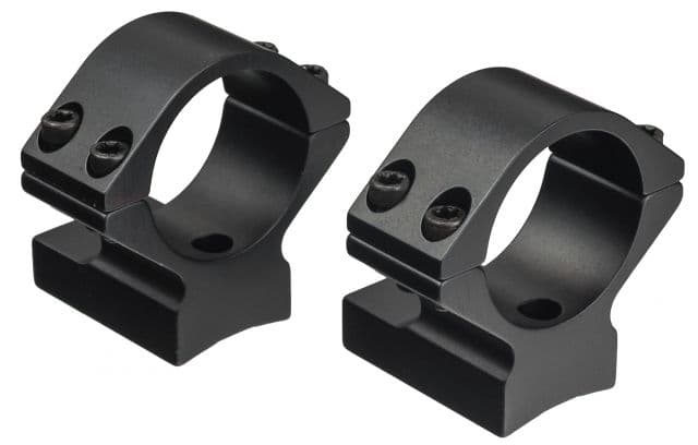 Talley Talley Howa 1500 Weatherby Vanguard 1" Low Aluminum Lightweight 1-Piece Scope Ring, Anodized Black - 930734 - view 2