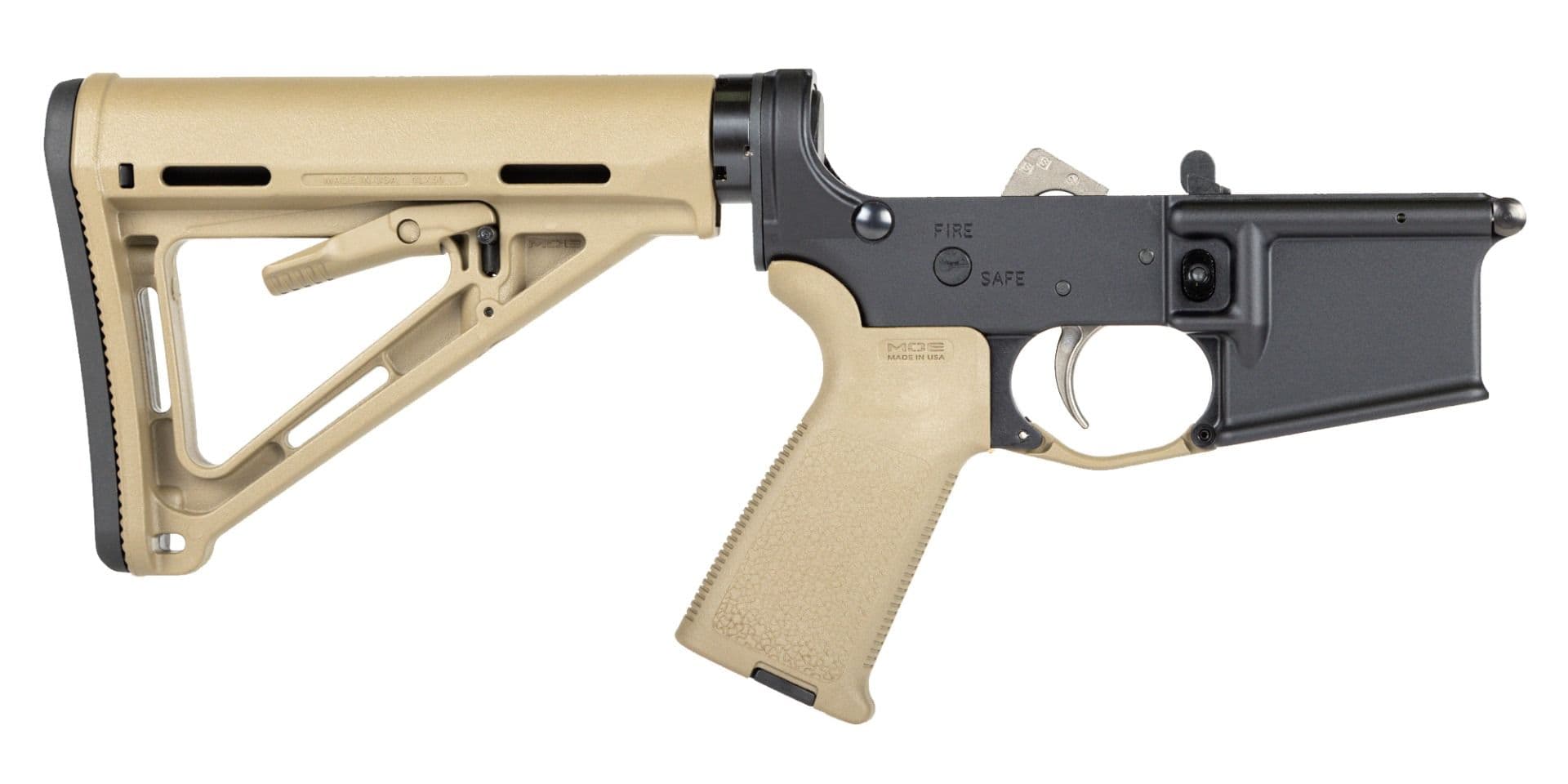 Palmetto State Armory PSA AR-15 Complete Lower Magpul MOE EPT Edition - Flat Dark Earth, No Magazine - view 1