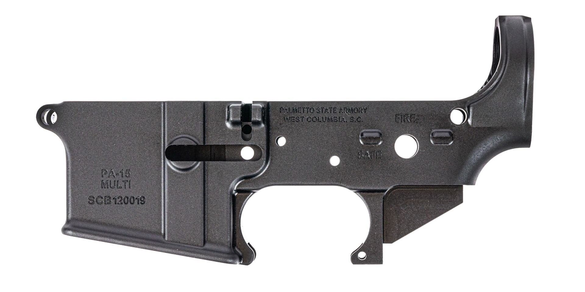 Palmetto State Armory PSA AR-15 Blem "Stealth" Stripped Lower Receiver - view 1