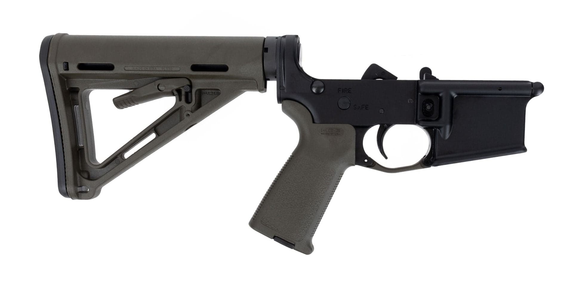 Palmetto State Armory PSA AR-15 Complete Lower Magpul MOE Edition - Olive Drab Green, No Magazine - 46463 - view 2