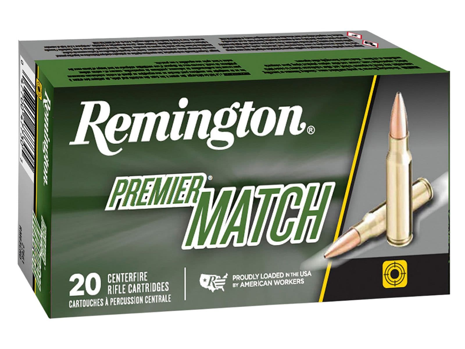 Remington Premier Match 224 Valkyrie 90 Grain MatchKing BTHP
