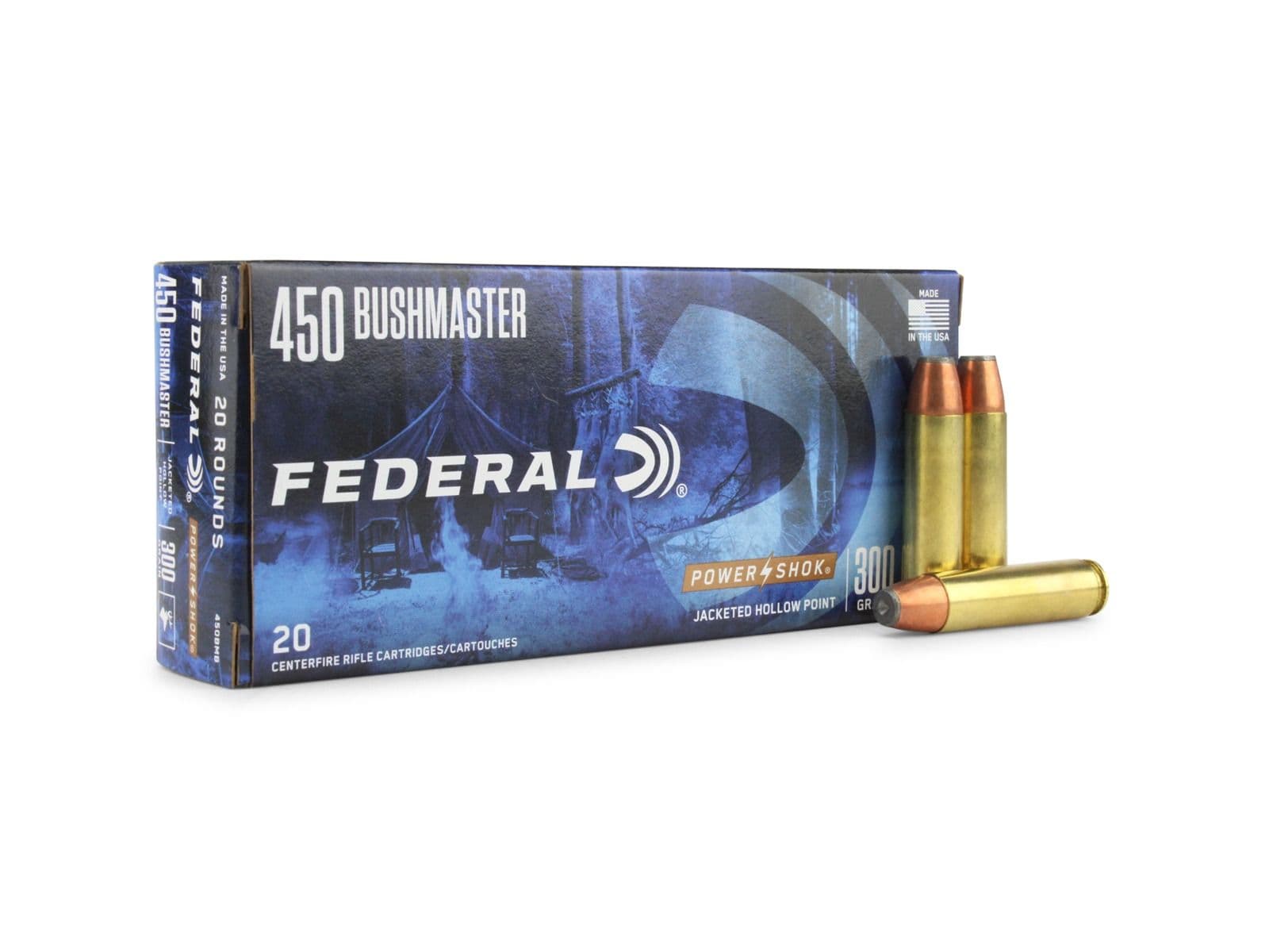 Federal Power-Shok 450 Bushmaster 300 Gr JHP