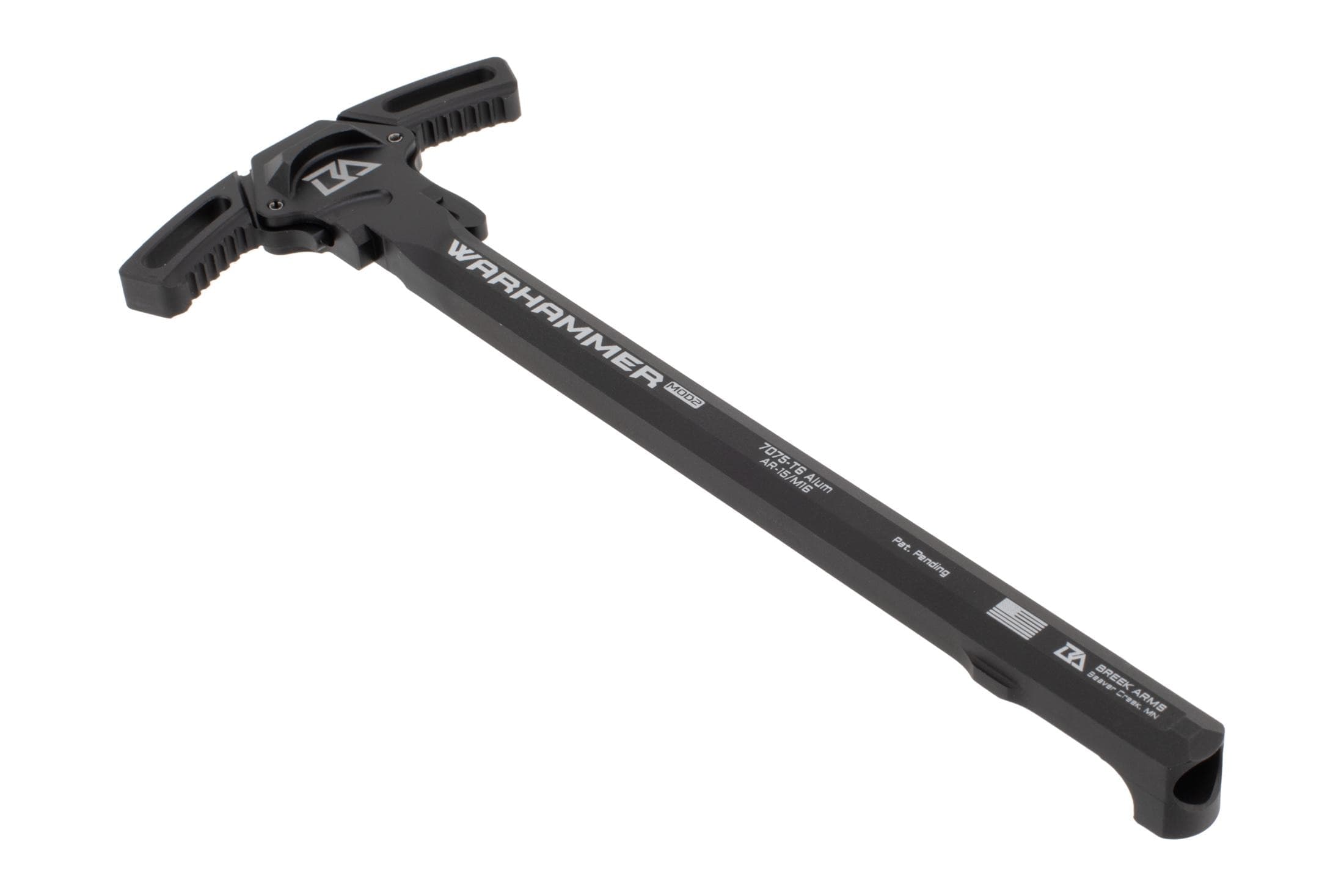 Breek Arms Breek Arms Ar-15 Warhammer Mod2 Ambidextrous Charging Handle Black - view 1