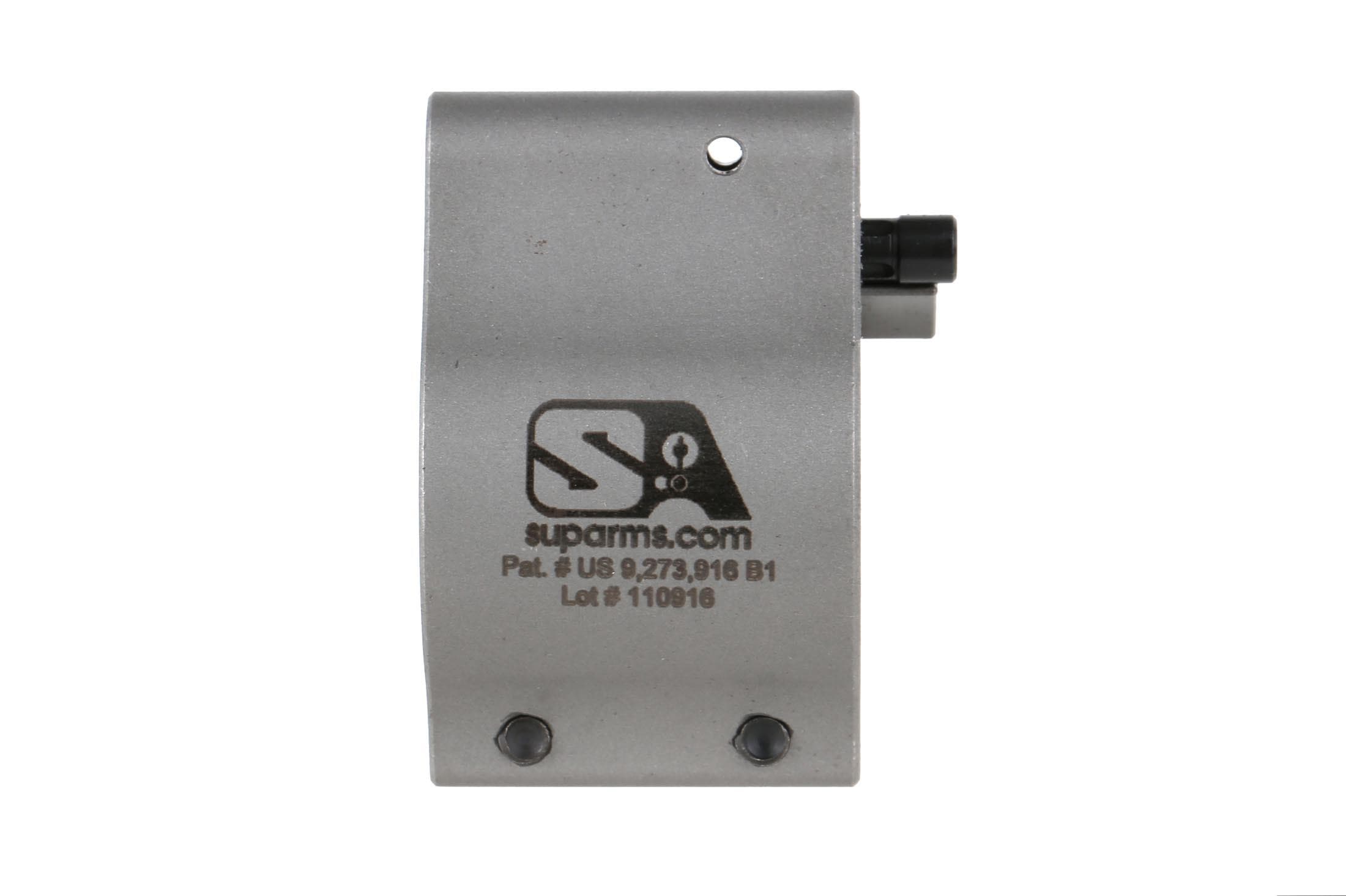 Superlative Arms Superlative Arms Bleed Off Adjustable Gas Block Clamp on .875" -Titanium - Dlc Dark Finish - view 1