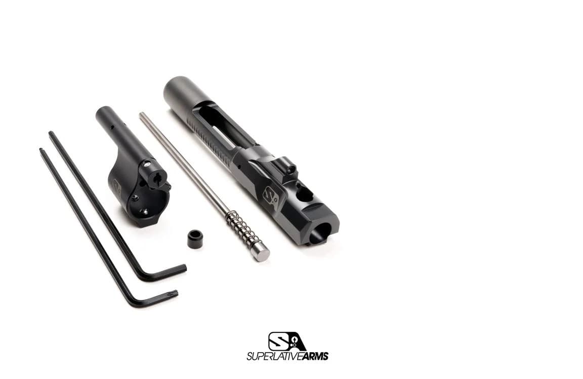 Superlative Arms Superlative Arms Llc Ar-15 Adjustable Gas Block .750" Solid Melonite - view 1