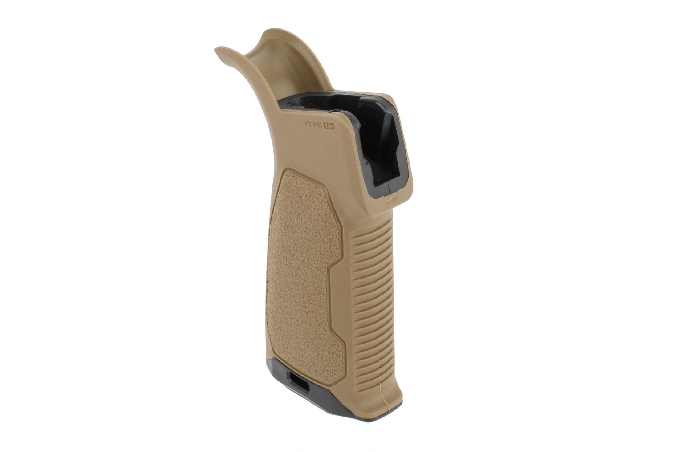 Strike Industries Strike Industries Overmolded Enhanced Ar-15 Pistol Grip - 15 Degree - Flat Dark Earth - view 1