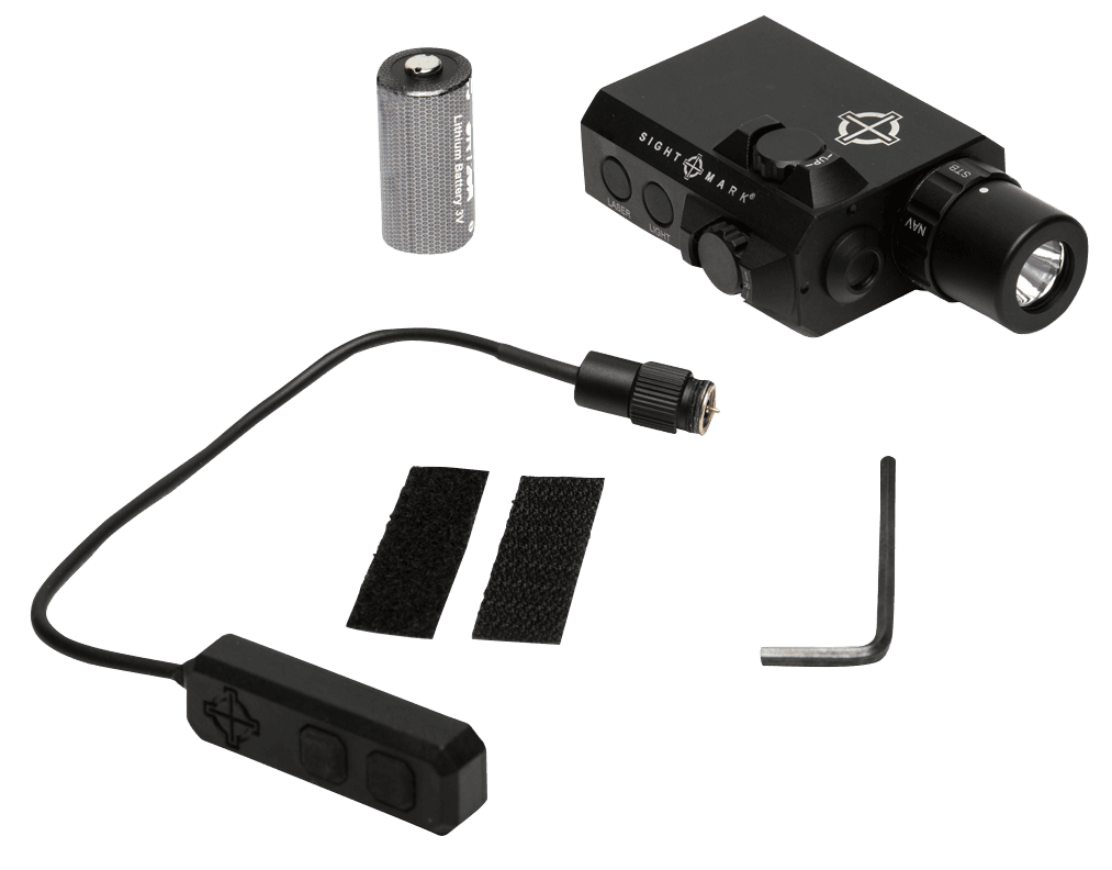 Sightmark Sightmark LoPro Mini Light and Green Laser - Visible/IR - Black - view 3