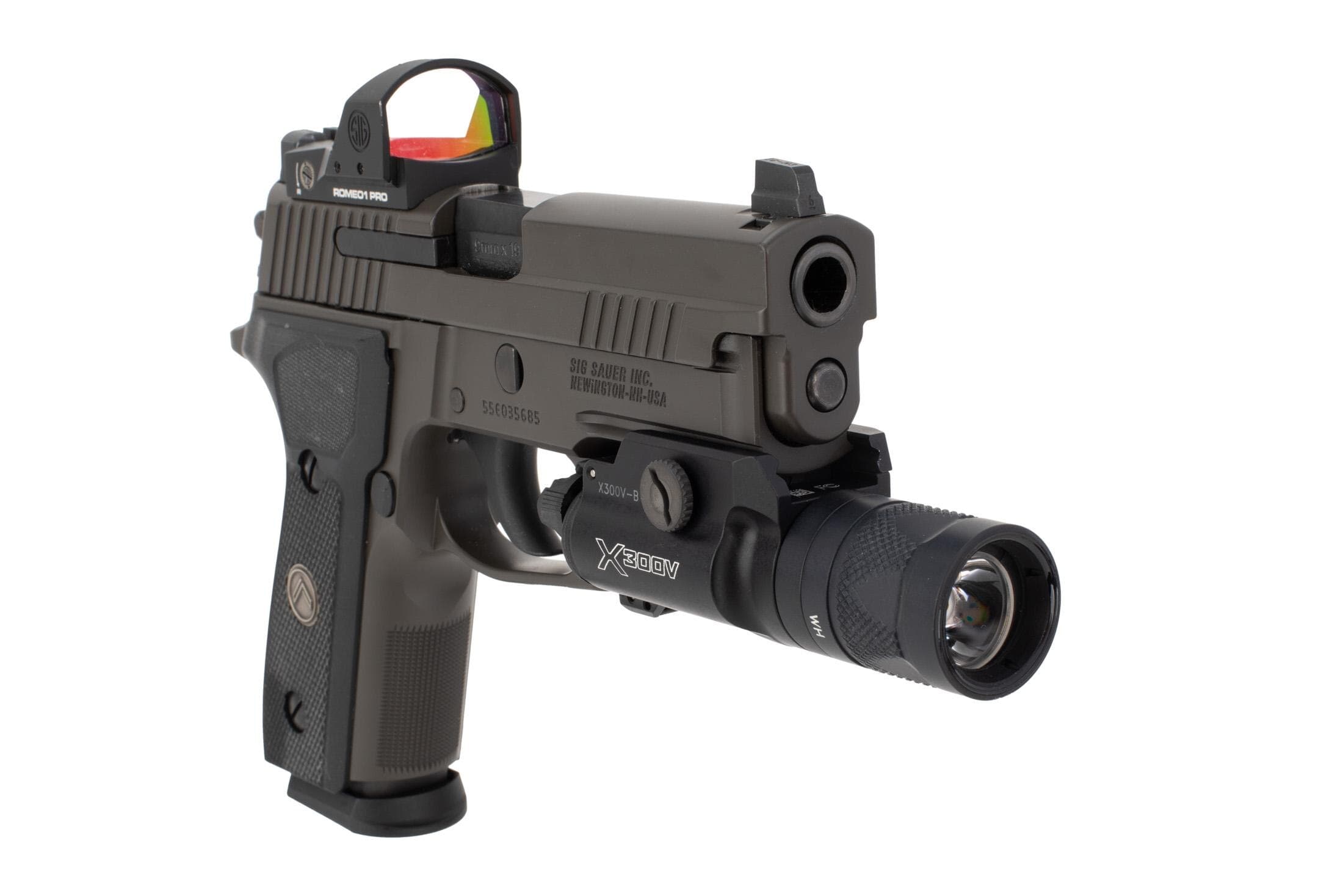 SureFire SureFire X300V-B Vampire Infrared Weapon Light with T-Slot Mount - 350 Lumens/120mW - Black - view 4