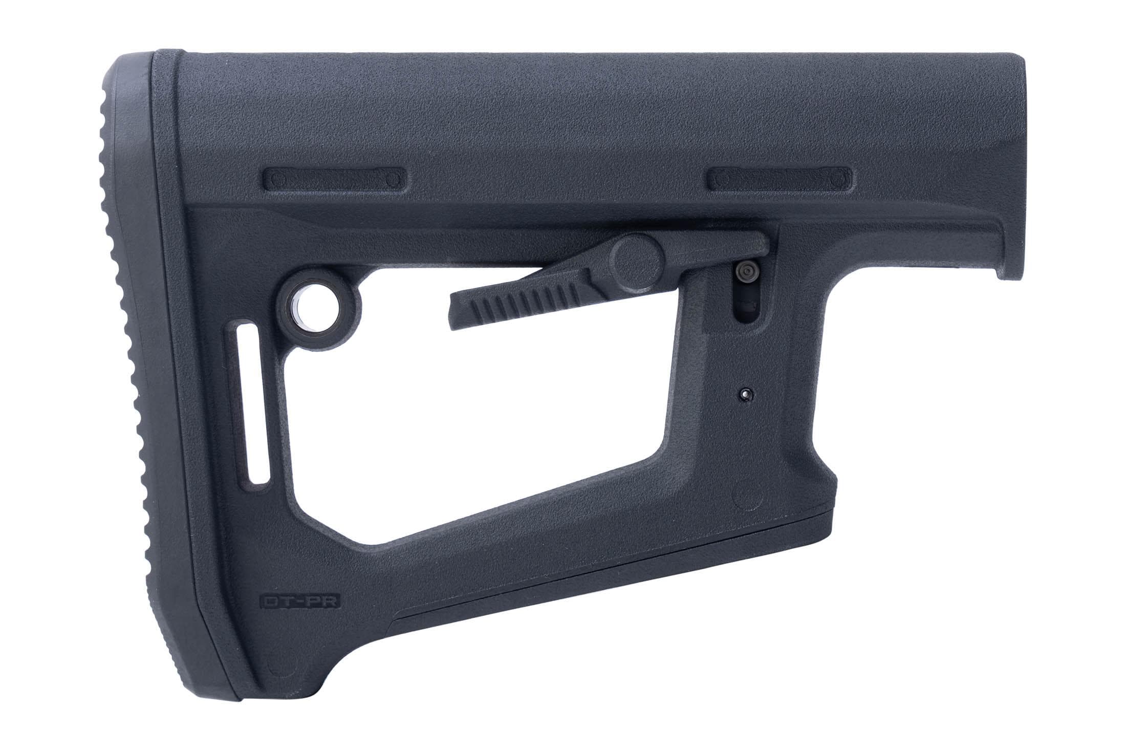 Magpul DT-PR Carbine Stock Black - Tactical DT-PR Carbine Stock for Optimal Shooting Performance and Durability - MAG1447-BLK