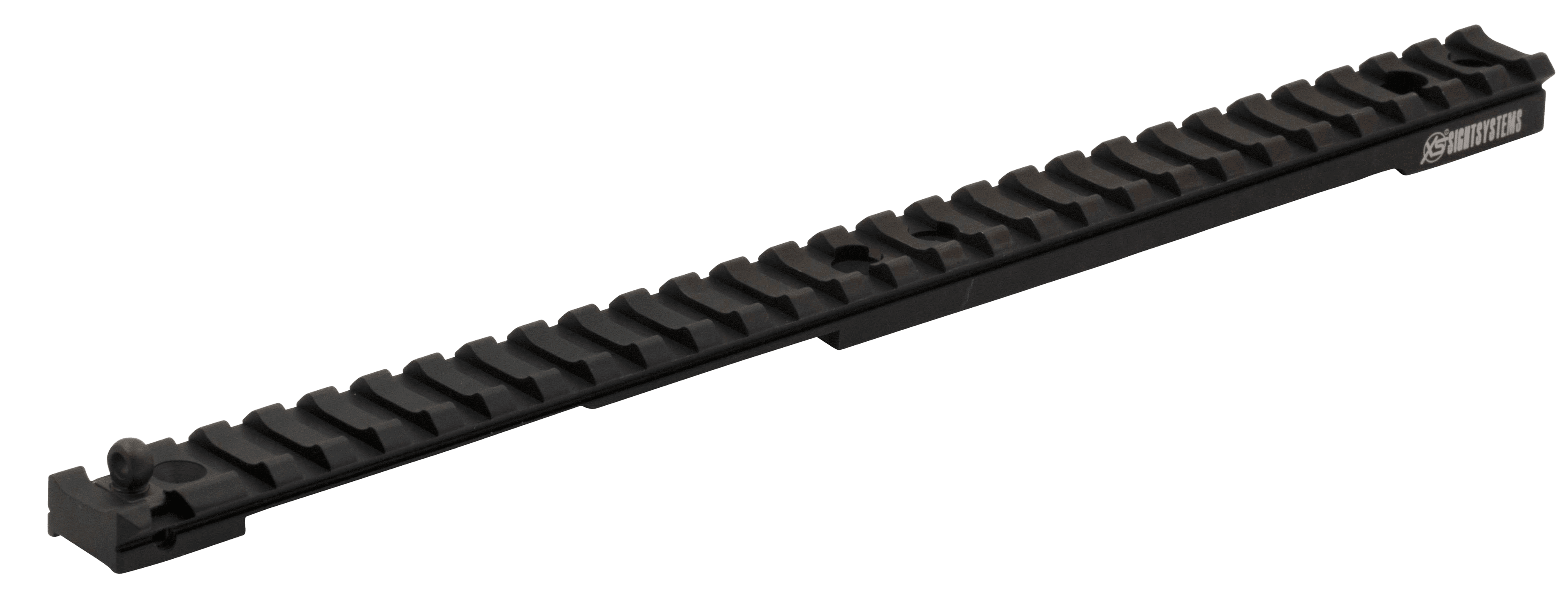 XS Sights Long Rail w/ Ghost Ring Sight Set for Ruger GunSite Scout Rifle - RU-5000R-N