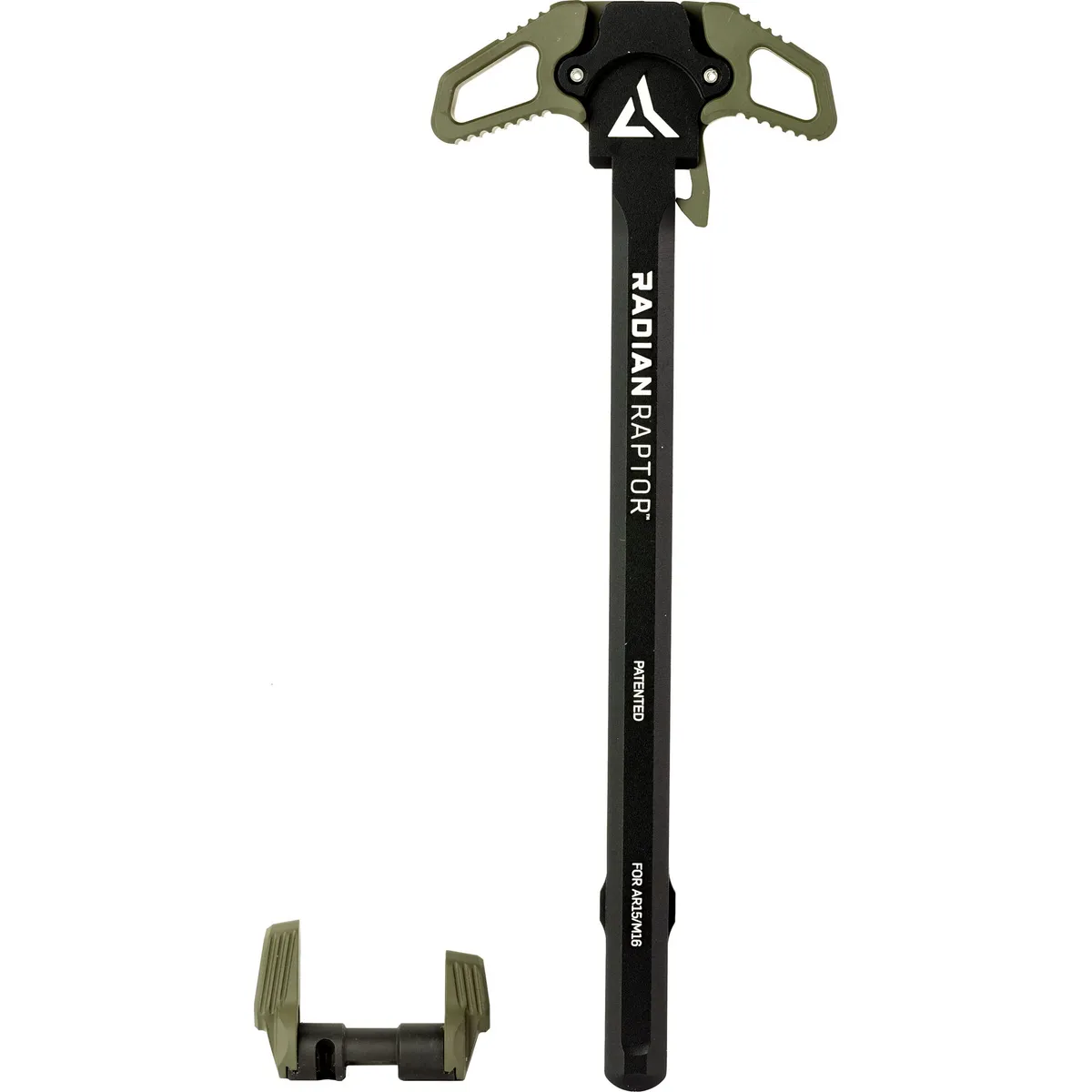 Radian Raptor Charging Handle & Talon Safety Selector Combo - Od Green - Charging Handle for AR-15 - view 1
